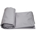 4m x 8m Grey Waterproof Poly Tarp with Grommets J679