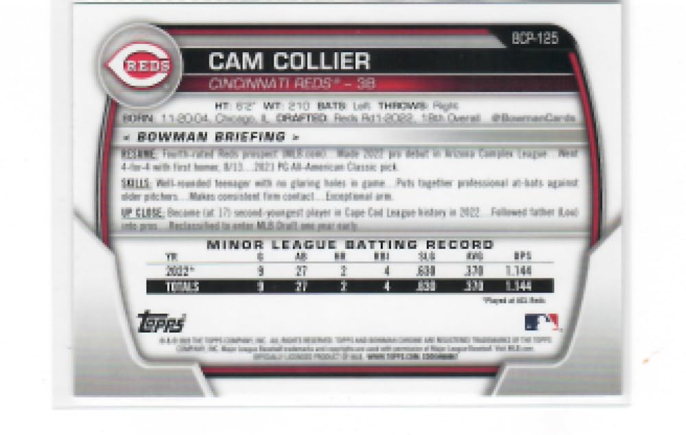 Baseball Card A15480