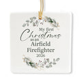 Ceramic 3-inch Square-Shaped Ornament S3706