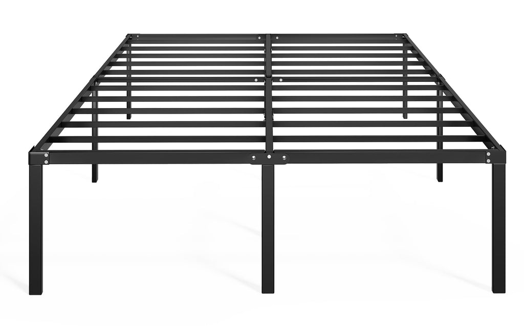Queen 18 Inch Heavy Duty Metal Platform Bed Frame with Under Bed Storage R8235