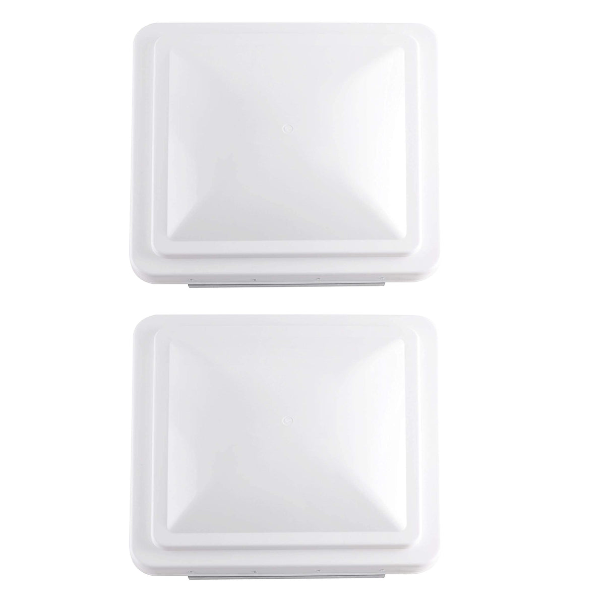 2 Pack 14 Inch White RV Roof Vent Cover Q366