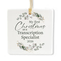 Ceramic 3-inch Square Ornament Z52711