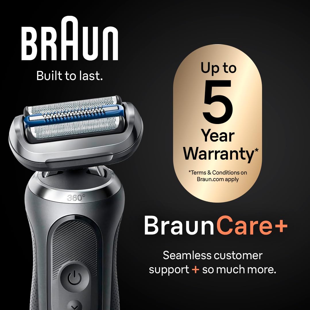 Electric Wet & Dry Foil Shaver with Travel Case C220