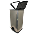 13 Gal Stainless Silver Step Trash Can L86467