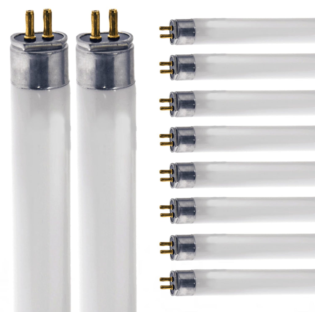 24W 3000K T5 Fluorescent Bulb 22.1 Inch G5 Bipin Base Pack of 10 G280
