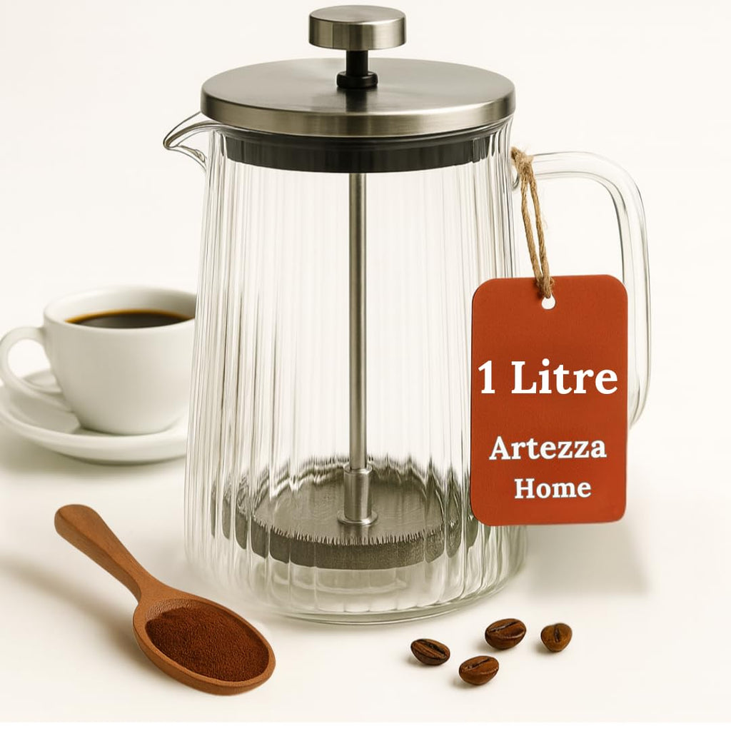 Glass French Press Coffee Maker 34oz B3439