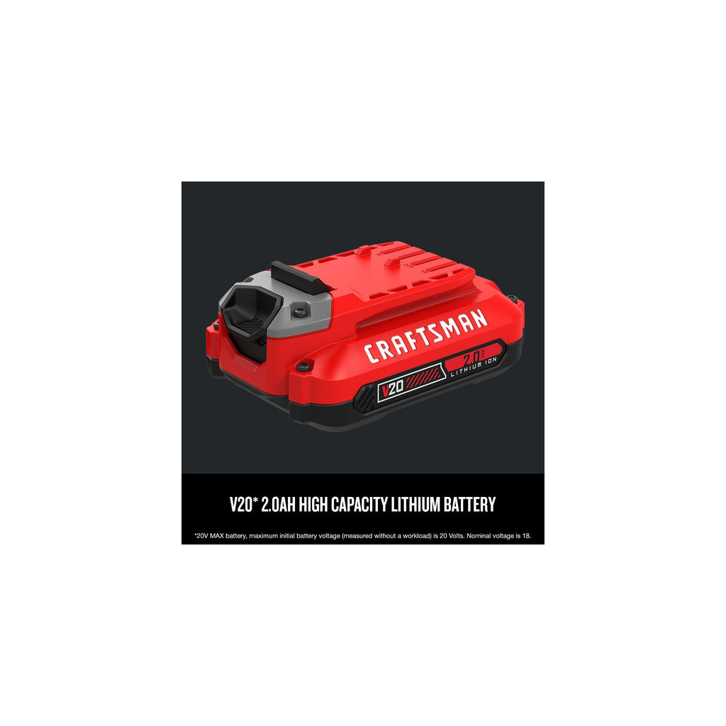 2Ah Lithium Ion Battery 2-Pack and Charger Starter Kit Q801
