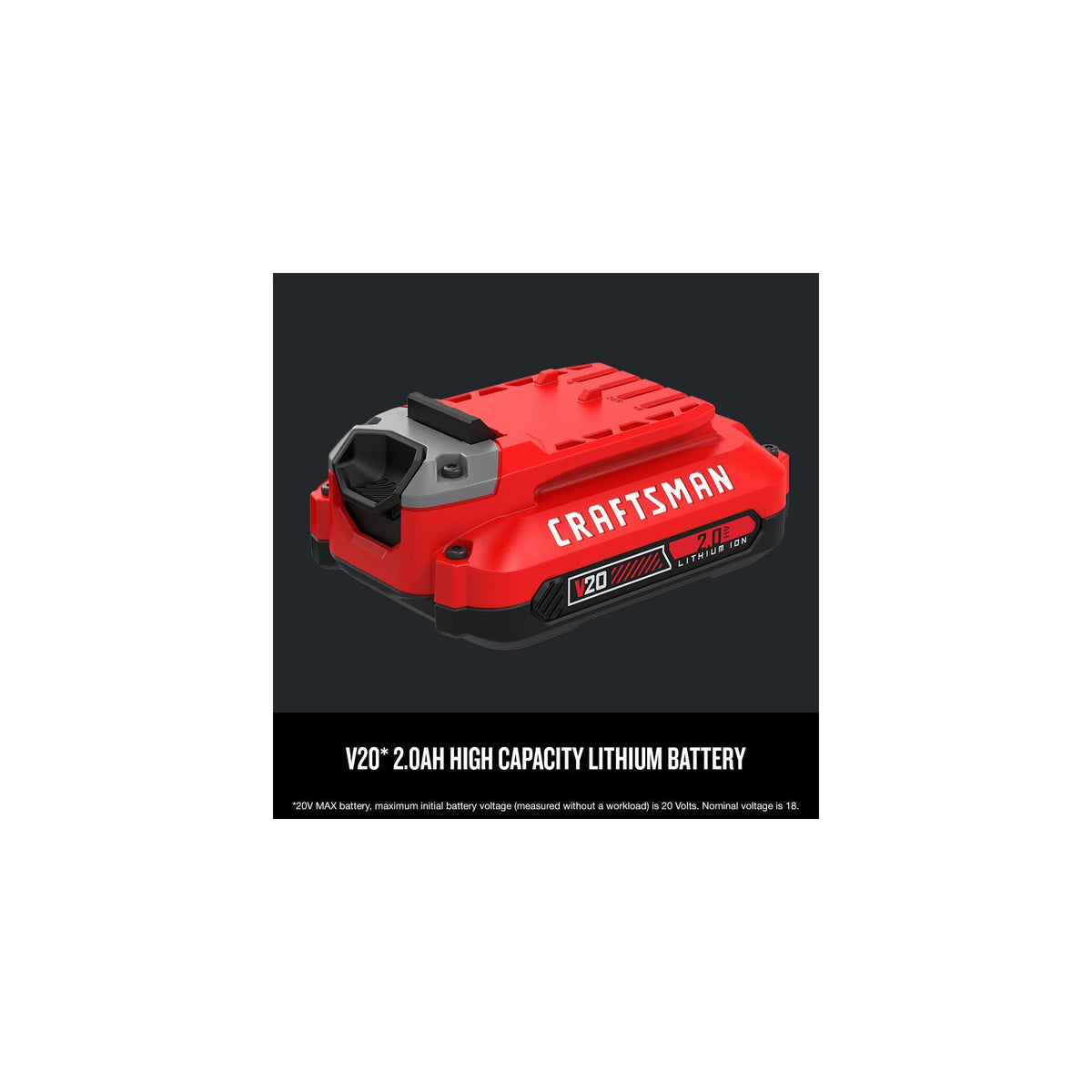2Ah Lithium Ion Battery 2-Pack and Charger Starter Kit Q801