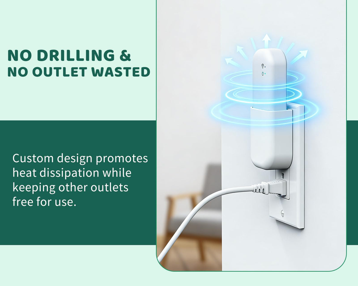 Wall Mount Bracket with Built-in Plug A680