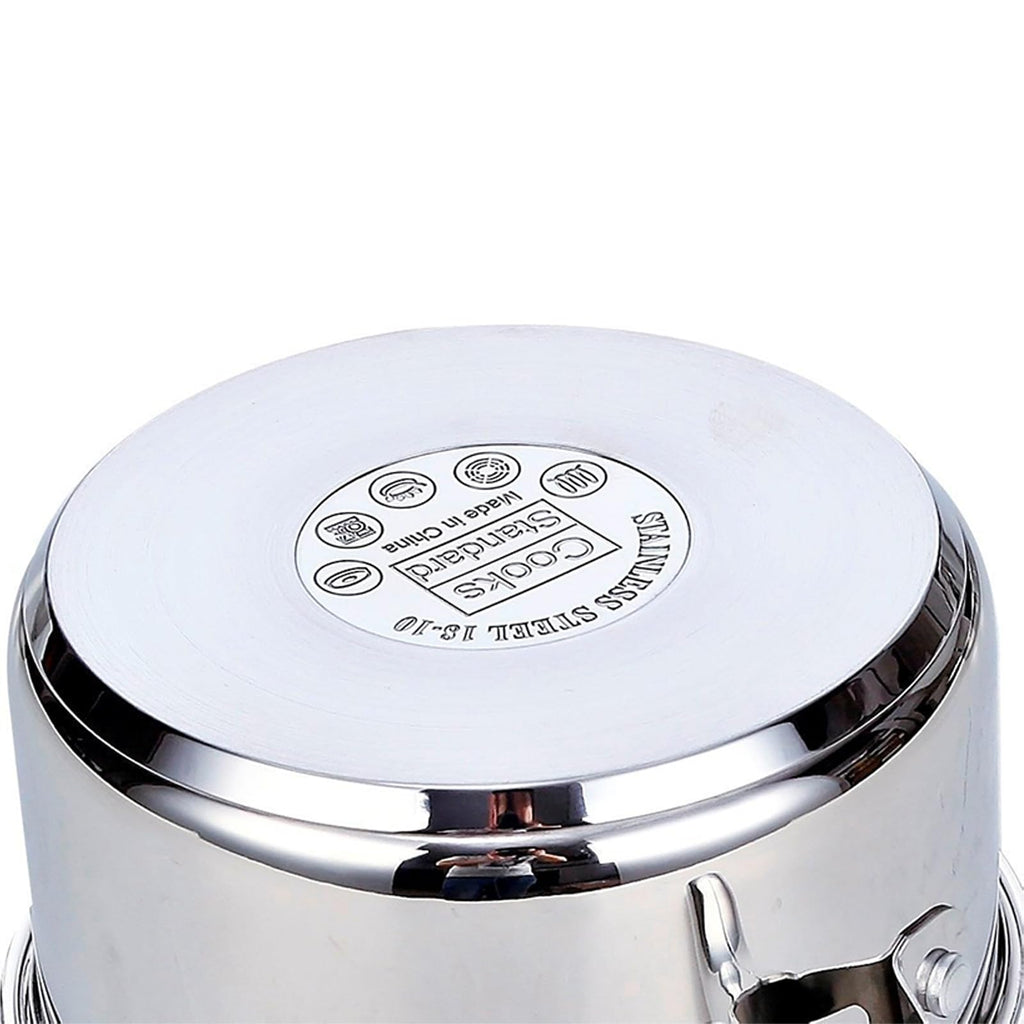 7 Quart Stainless Steel Stock Pot with Lid S411
