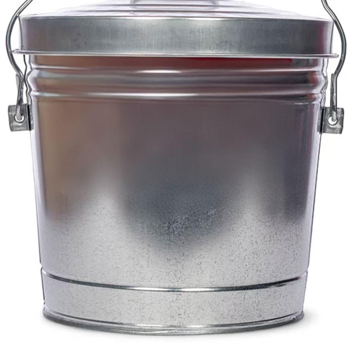 6 Gal Galvanized Steel Can with Locking Lid N613