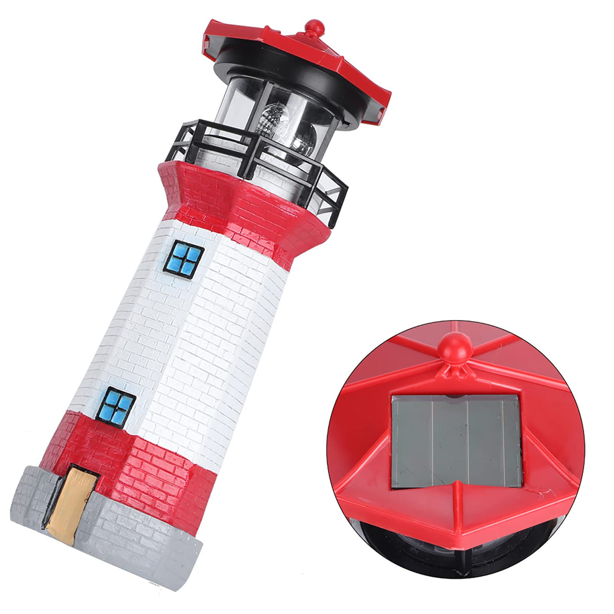Solar Powered LED Lighthouse R675496