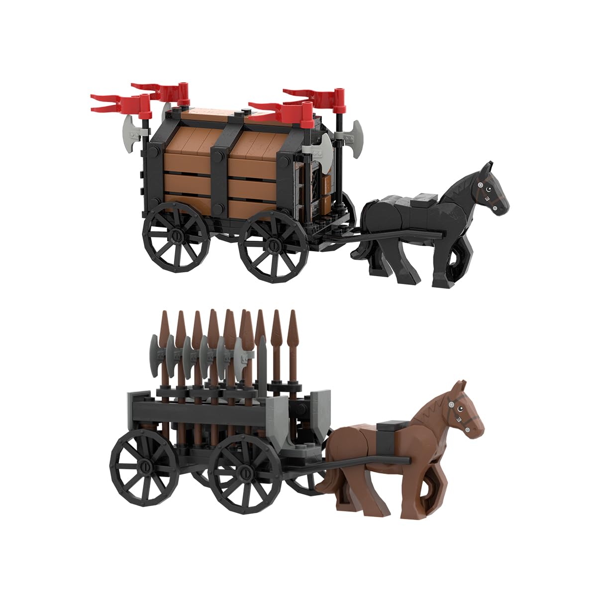 Medieval Carriage Building Blocks R681