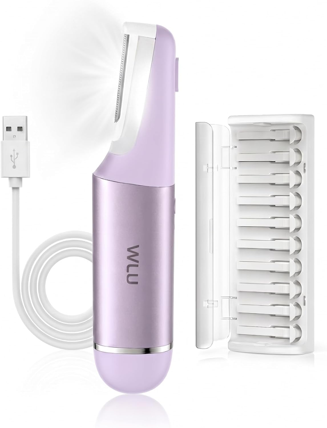 Lavender Purple Facial Razor X8004