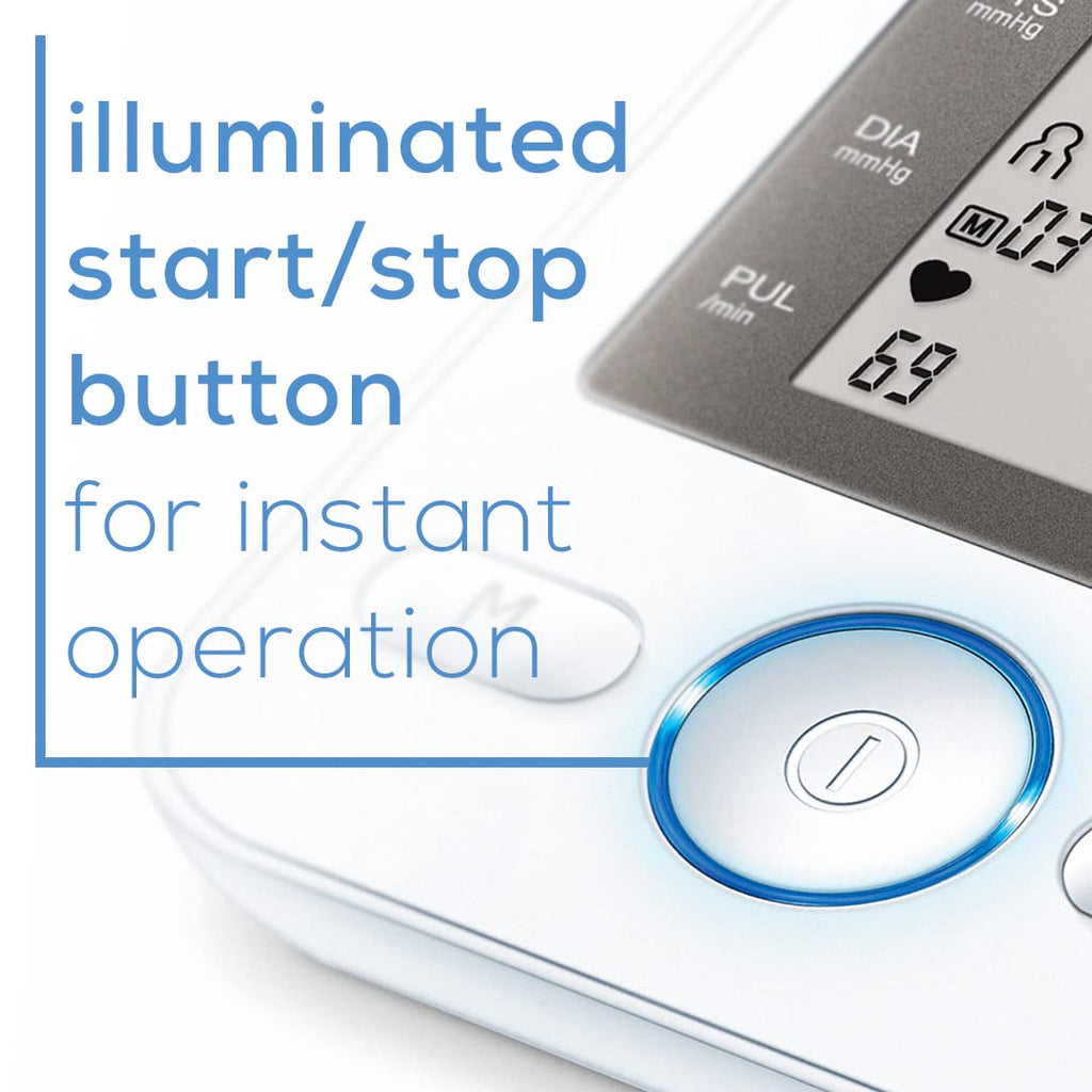 Upper Arm Blood Pressure Monitor with Large Cuff A124086