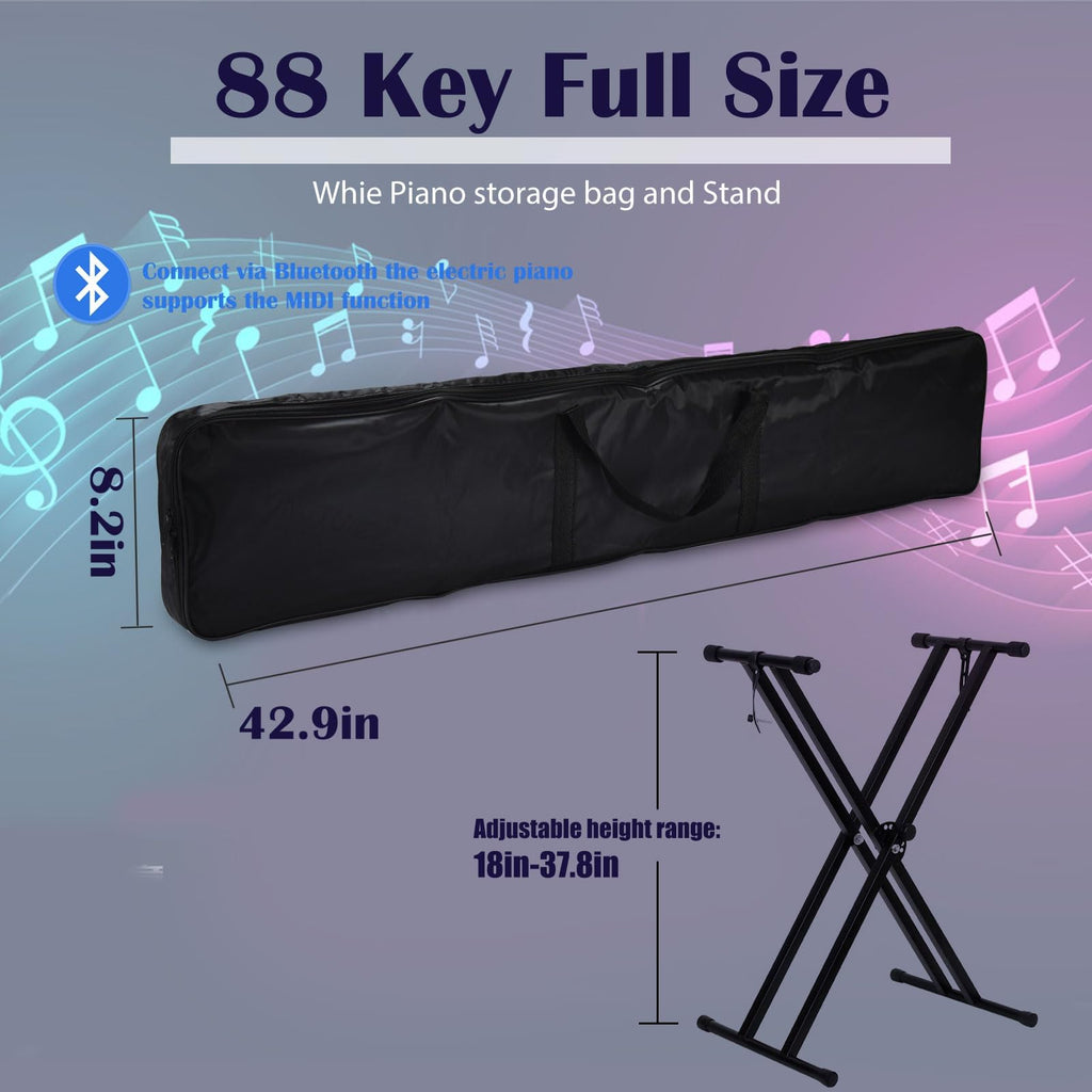 88 Keys Electric Digital Piano with Semi Weighted Key W21655