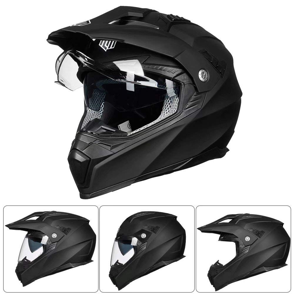 Full Face Dirt Bike ATV Helmet DOT Certified A673295