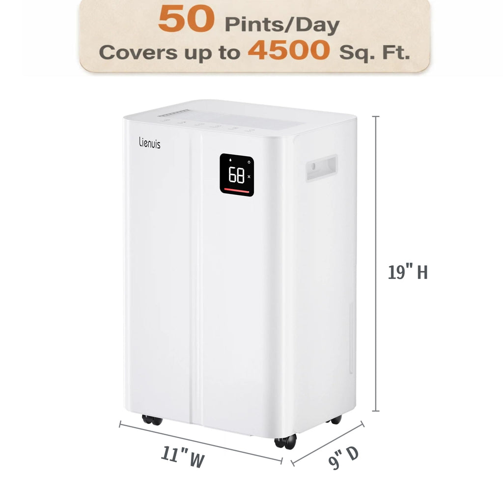 50 Pint Dehumidifier with Continuous Drain T528