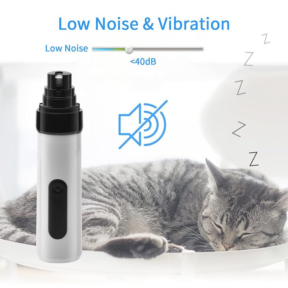 Dog Nail Trimmer with Replacement Grinding Heads Z42053