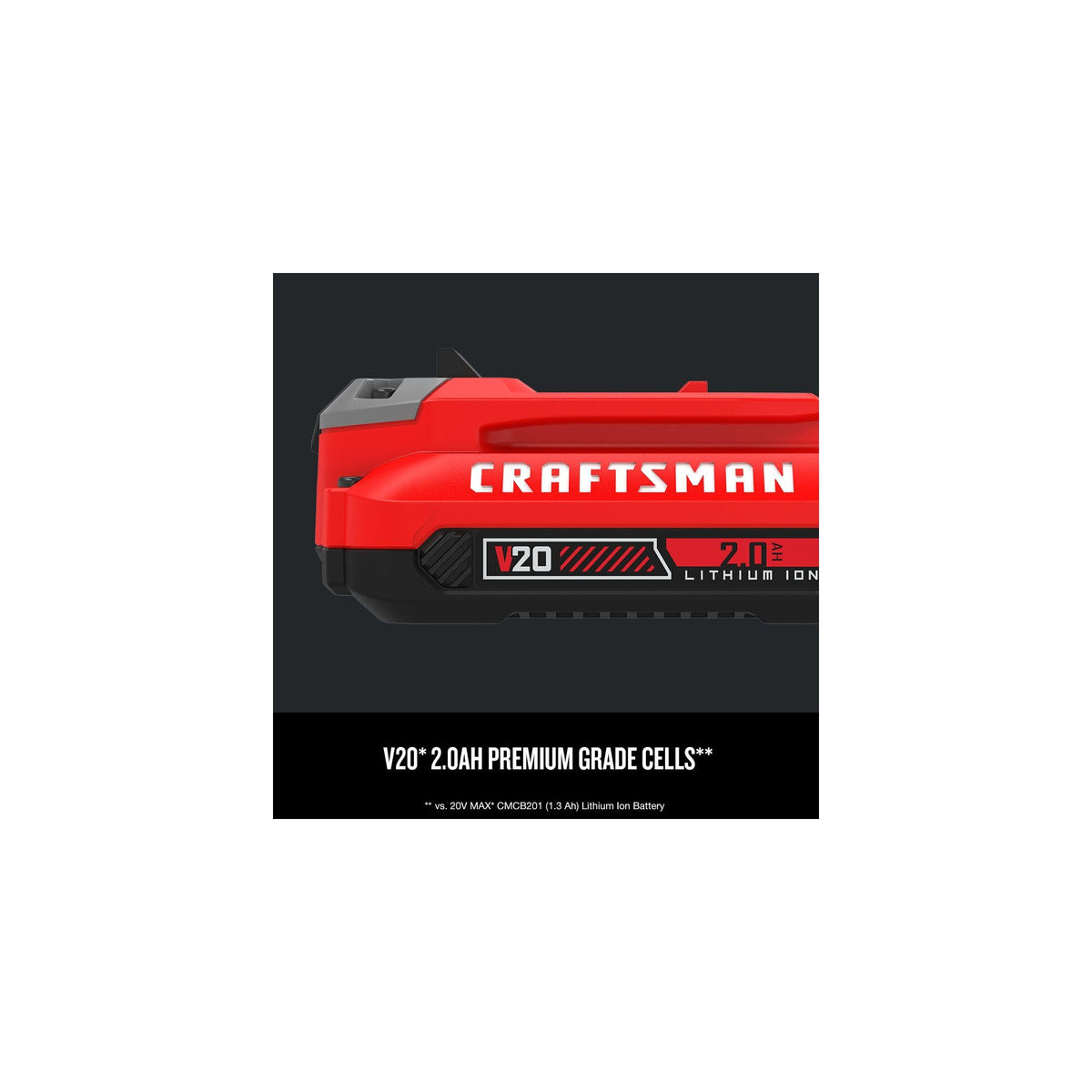 2Ah Lithium Ion Battery 2-Pack and Charger Starter Kit Q801
