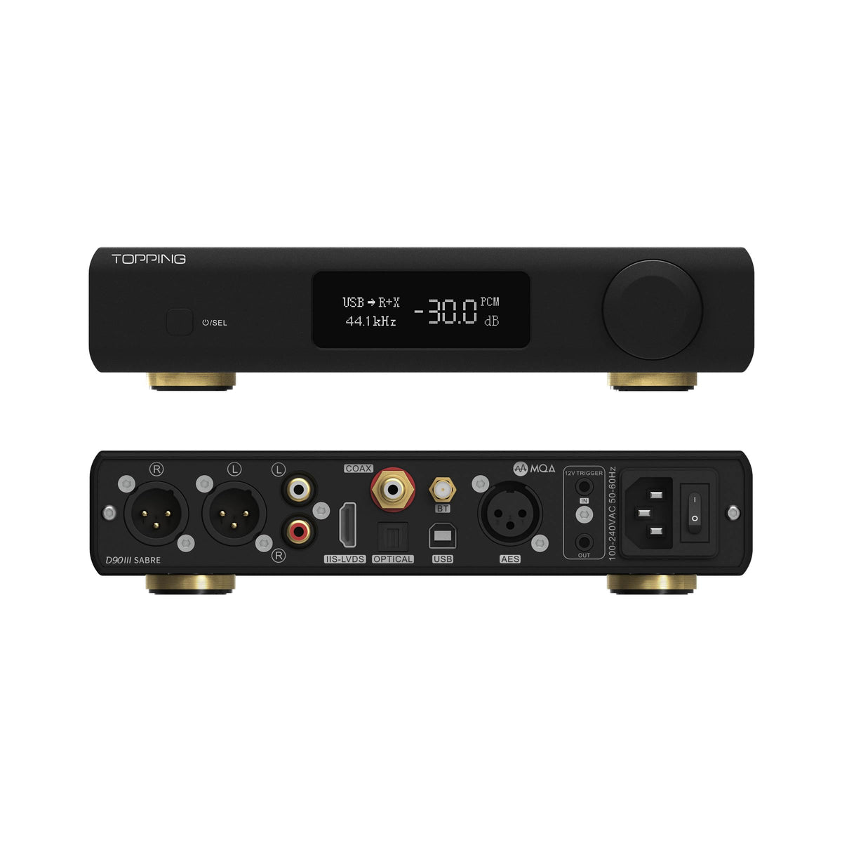 Black Desktop DAC Preamp N8324