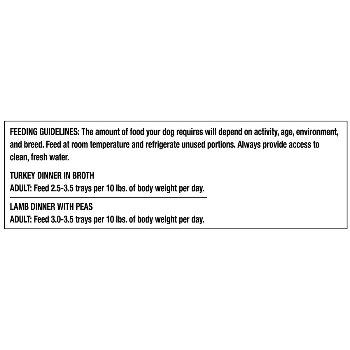 Grain-Free Wet Dog Food Variety Pack, 24 Count, 3.5 oz Trays S403050