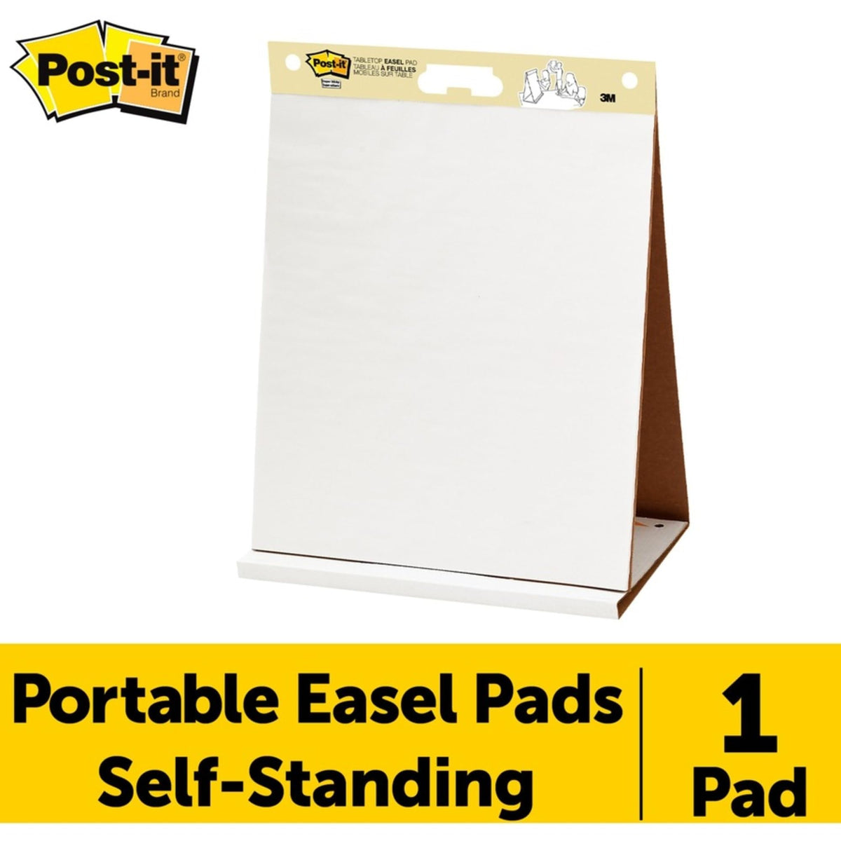 Tabletop Easel Pad 20" x 23" White 20 Sheets T739