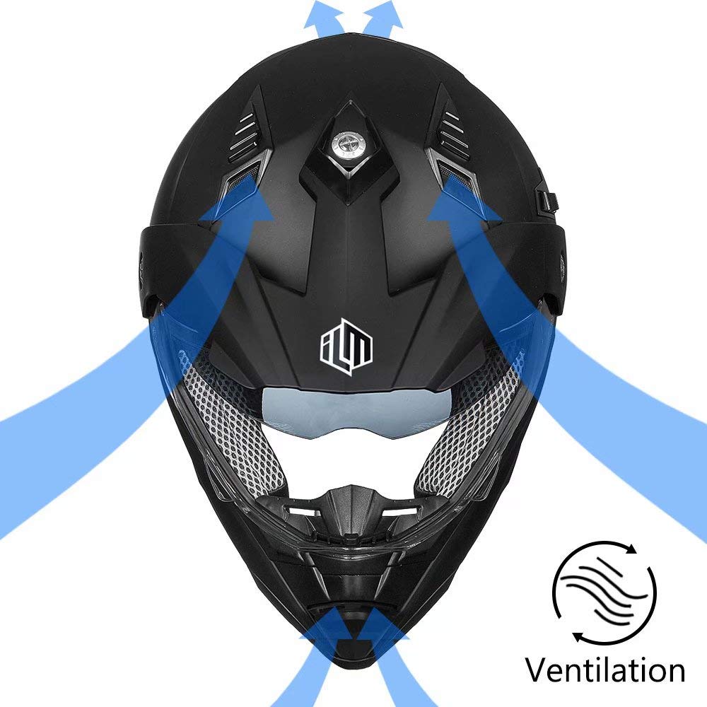 Full Face Dirt Bike ATV Helmet DOT Certified A673295