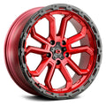 Red Wheel Rim O3211