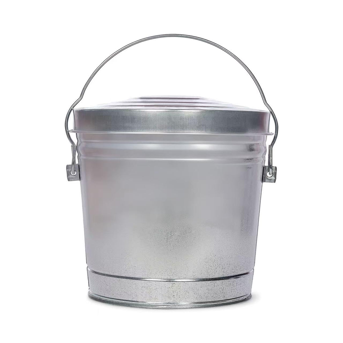 6 Gal Galvanized Steel Can with Locking Lid N613