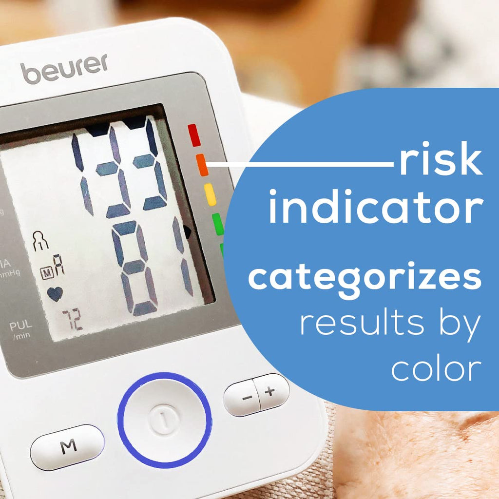 Upper Arm Blood Pressure Monitor with Large Cuff A124086