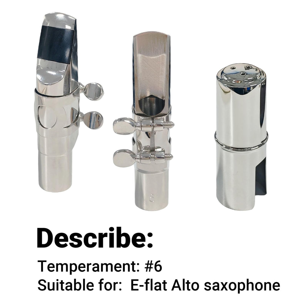 Silver Plated Alto Saxophone Mouthpiece L2920