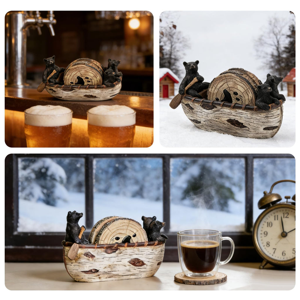 Wooden Drink Coasters Set of 6 Y6729