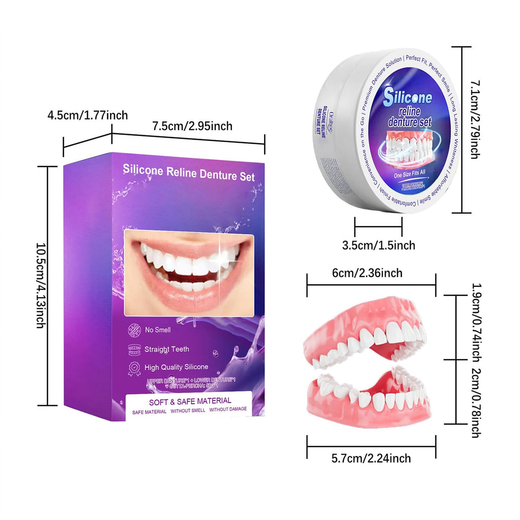 Silicone Denture Set R553