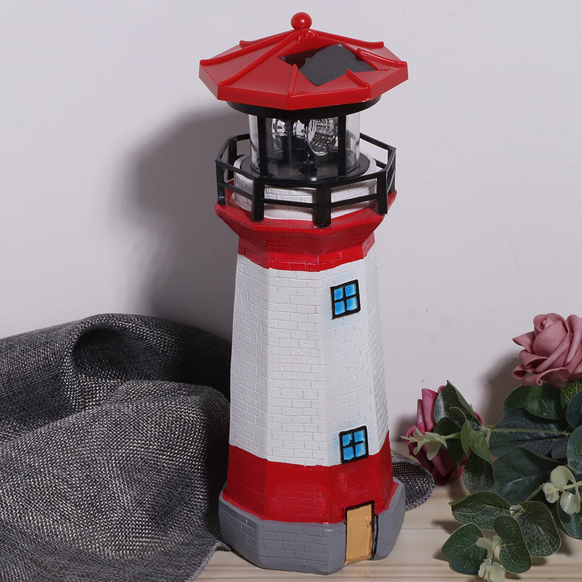 Solar Powered LED Lighthouse R675496