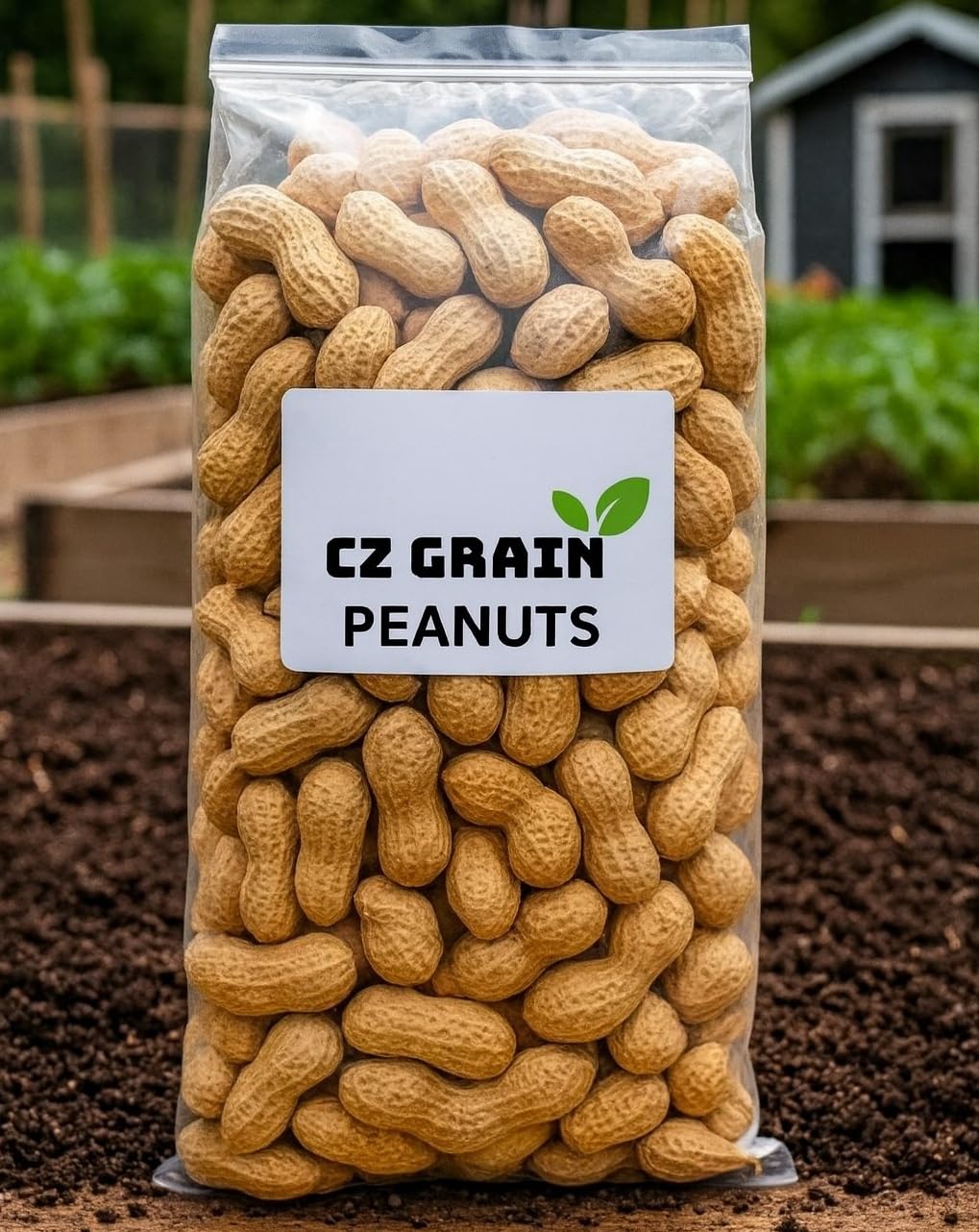 Whole in Shell Raw Peanuts 2.5 Pounds B7925