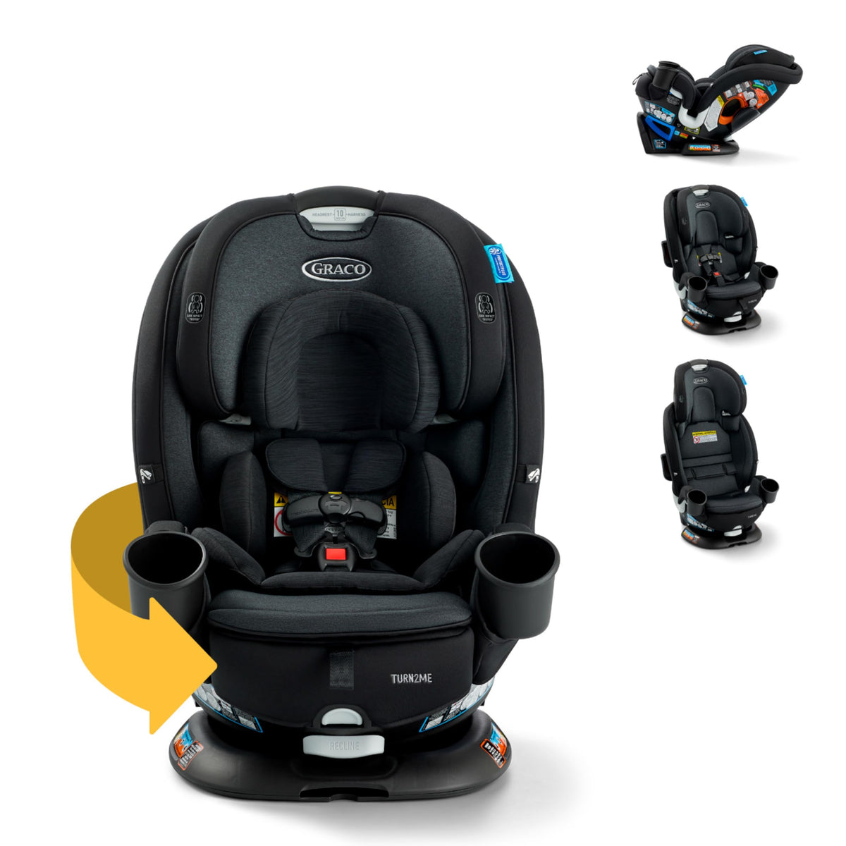 3-in-1 Rotating Convertible Car Seat Z41947