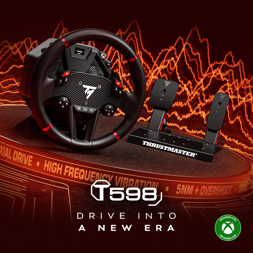 Racing Wheel with Pedals Set L91749
