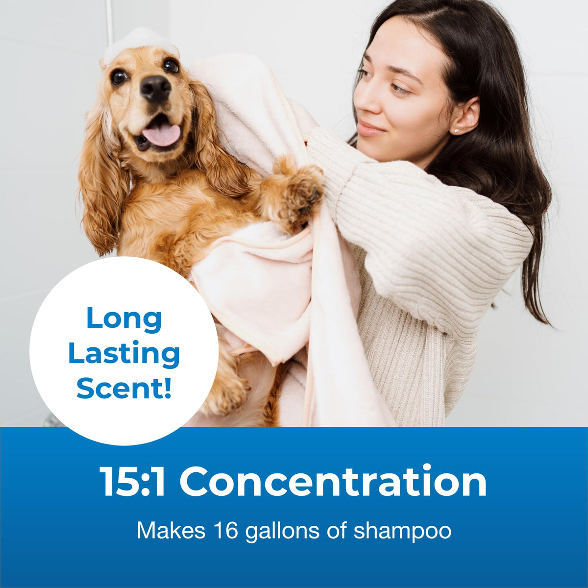 Oatmeal Baking Soda Shampoo Tropical Fresh Scent 1 Gallon L811