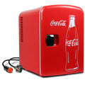 4L 6 Can Mini Fridge Portable Cooler Red G357340