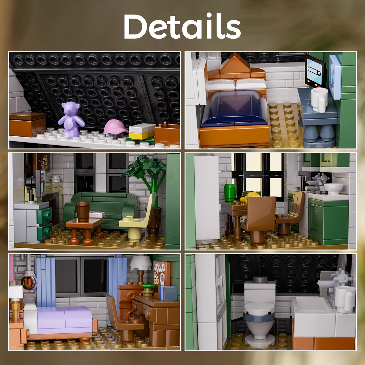 Building Block Set 1224 Pcs K790