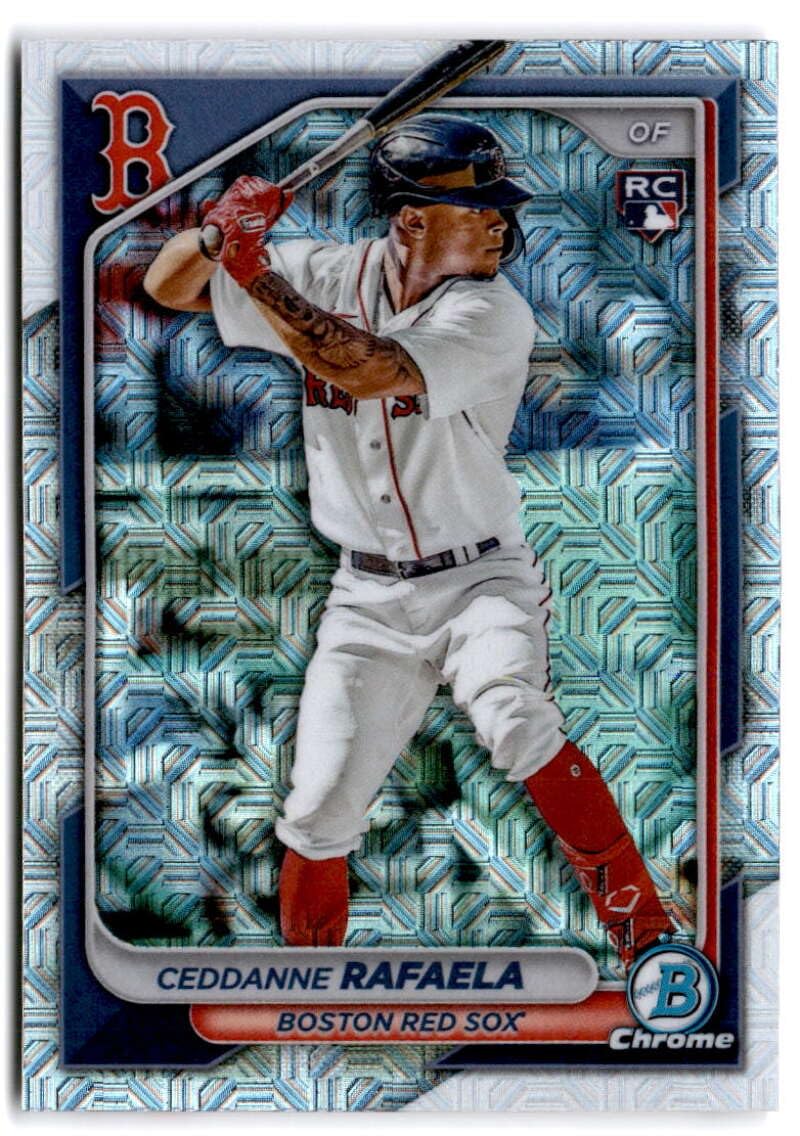 2024 Bowman Chrome Mega Box Mojo Refractor Baseball Trading Card E2113