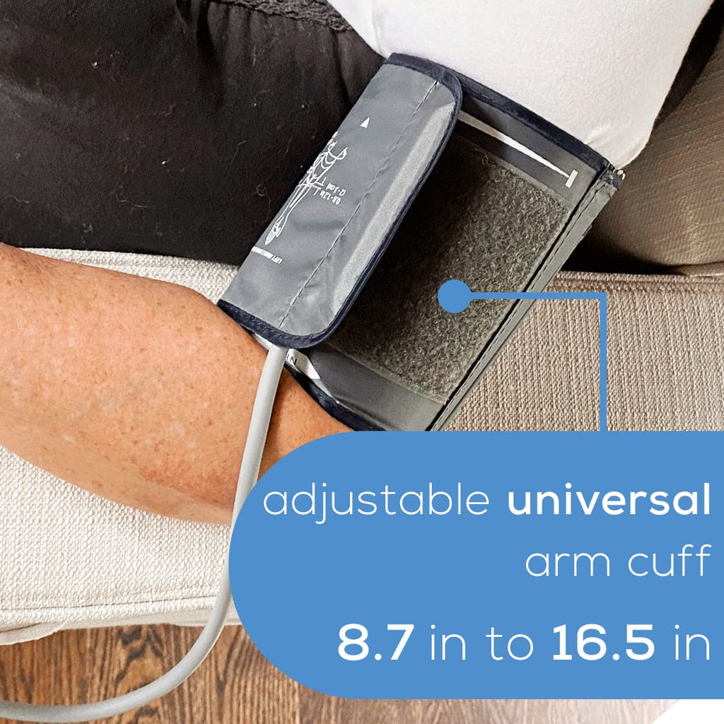 Upper Arm Blood Pressure Monitor with Large Cuff A124086