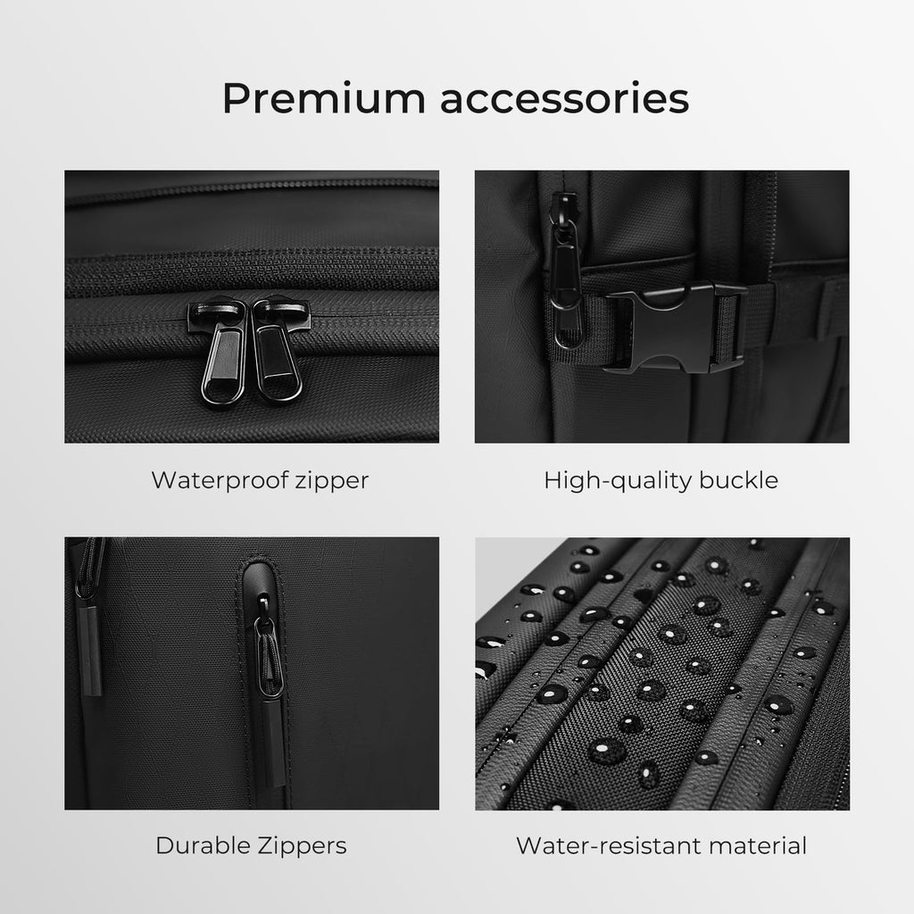 Rolling Backpack Travel with Lock USB C Port V492868