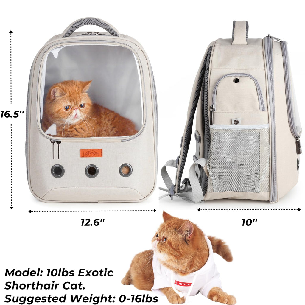 Pet Carrier Backpack, Airline-Approved (Beige) L69947