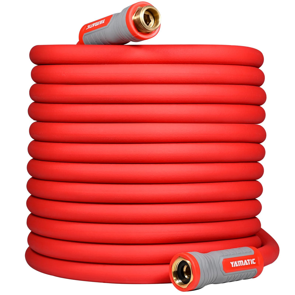 100FT 5/8" Garden Hose Brass Swivel Handle 600 PSI B443