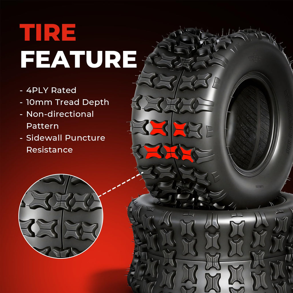 Set of 4 All Terrain ATV/UTV Tires K24053