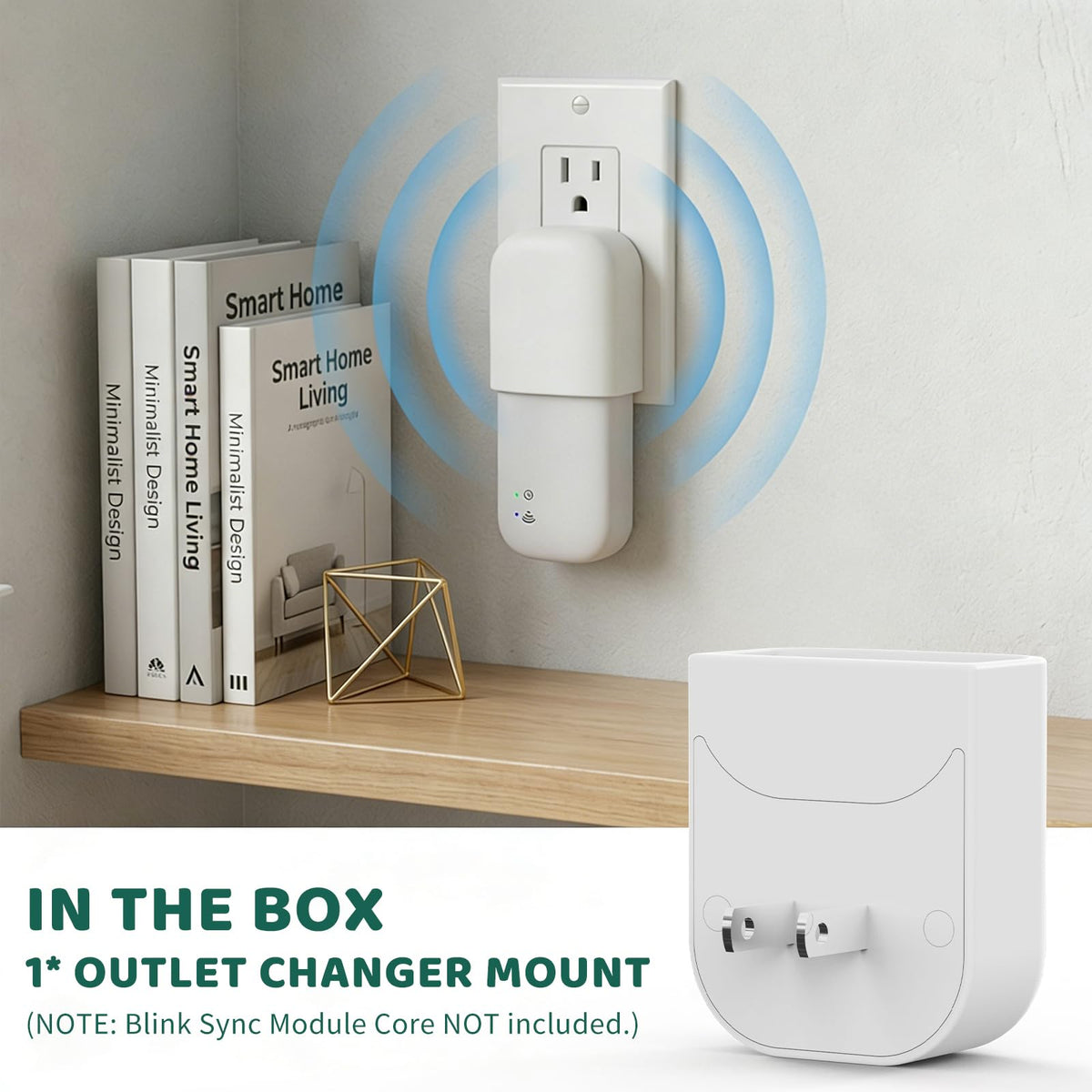 Wall Mount Bracket with Built-in Plug A680