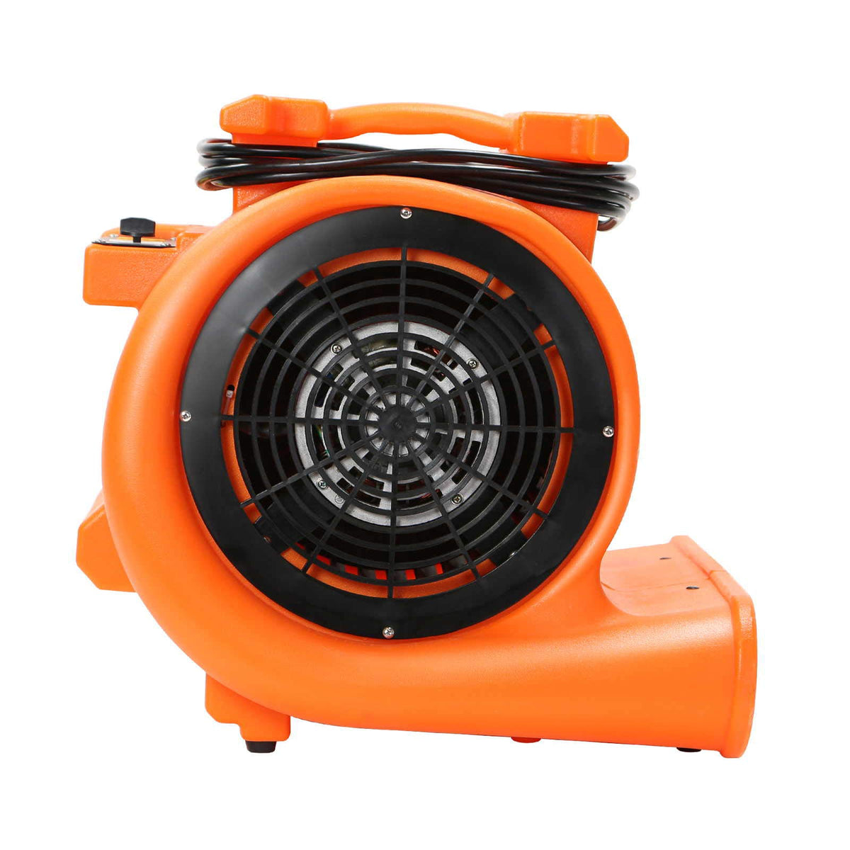 6pk 3 Speed 1 HP Orange Stackable Air Mover Floor Fan C770