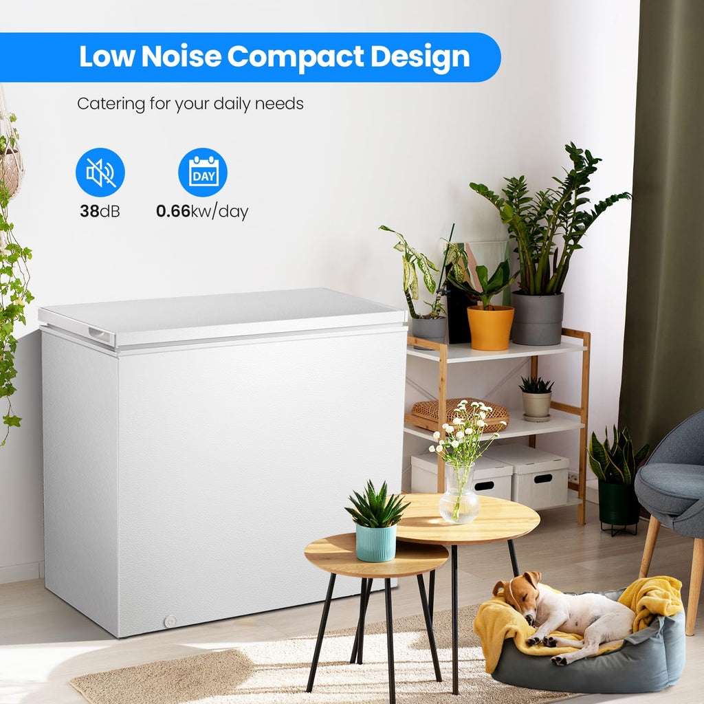 7.0 Cubic Feet White Chest Freezer J28222